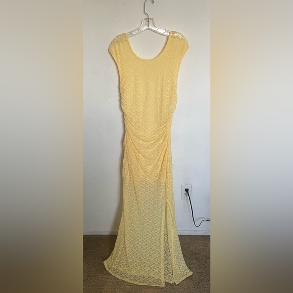 Bar III Dresses & Skirts - Elegant Yellow Evening Gown